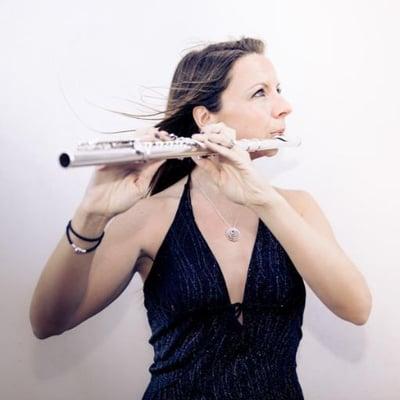 Flute instructor Andrea Tenbarge