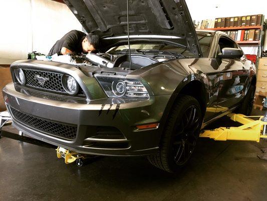 2014 Mustang GT 5.0 getting a new aluminum driveshaft