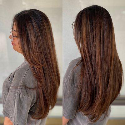 Balayage specialist, highlights, hand-painted highlights, hair color, haircuts, hair stylist, hair salon