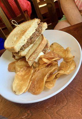 Sloppy Joe Grilled Cheese