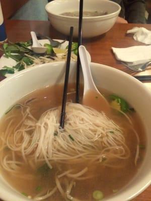 Rare beef Pho