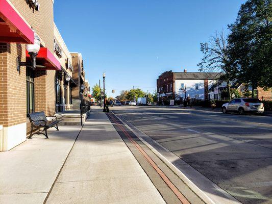 Looking Southeast on Main St. in Downtown Belleville