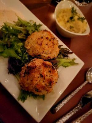 Bairdi crab cakes