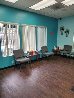 Our Moreno Valley Location Waiting Room - Inland Psychiatric Medical Group