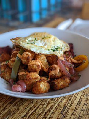 Hash and Tots Bowl