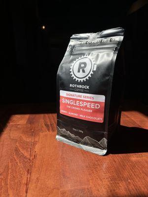 Boro serves Rothrock coffee based out of State College, PA!  Individual bags available for purchase.