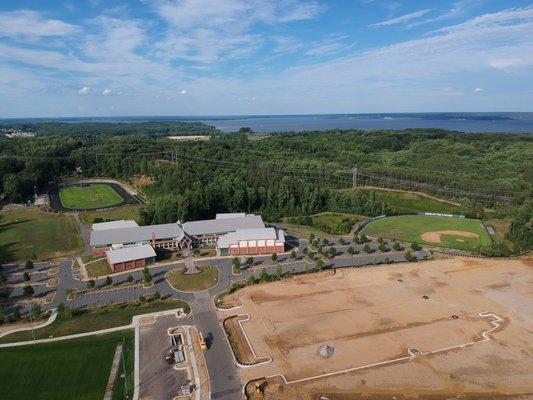 The School and it's Sports Fields