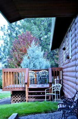 Deck cabin suite #7, Mt View Motel, Joseph Oregon