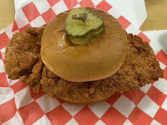 Hot Chicken Sandwich