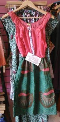 Awesome local designs! This one by Reused 422.  One of a kind and only $35!