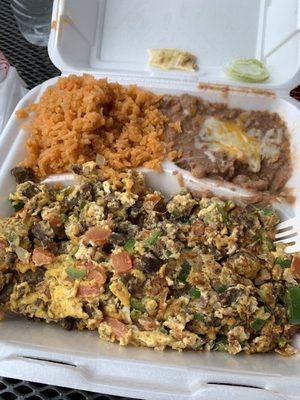 Machaca Plate was off the chain!