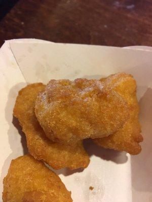 Delicious corn nuggets