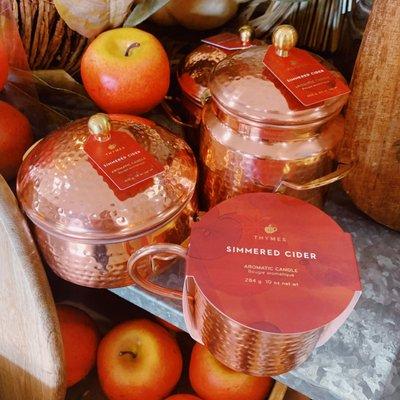 Simmered Cider Candles