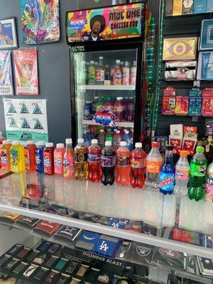 Great soda selection