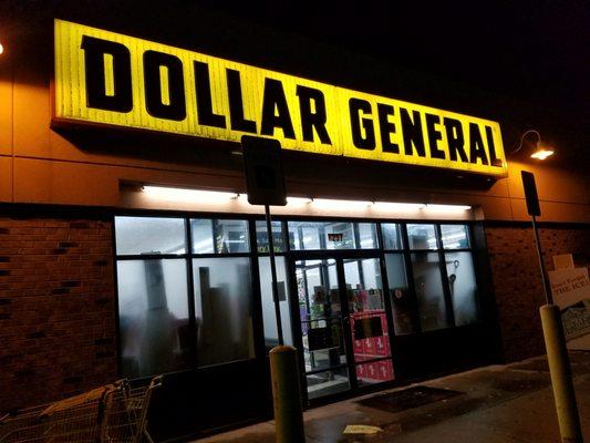 If you're lucky then outside Dollar General you might find a dealer General