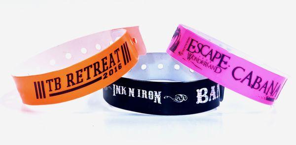 Custom Vinyl Wristbands