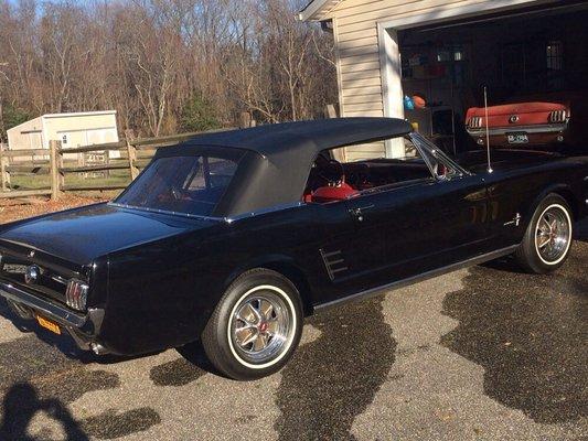 Great work on my Mustang convertible top!