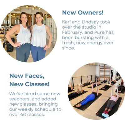 Kari and Lindsey took ownership of Pure Body Studio in February 2023!