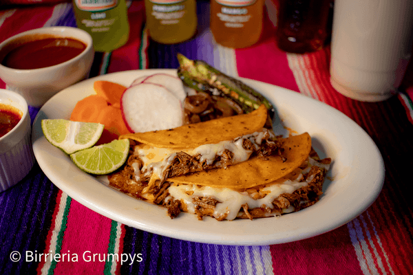 Quesa-Birria Tacos