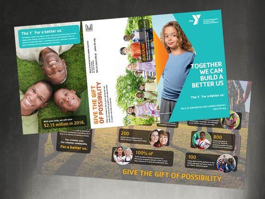 Annual campaign design, print and mail