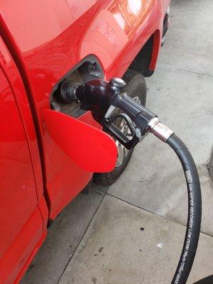 Filling up