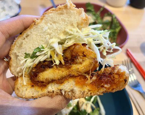 Tingly Spicy Chicken Sandwich