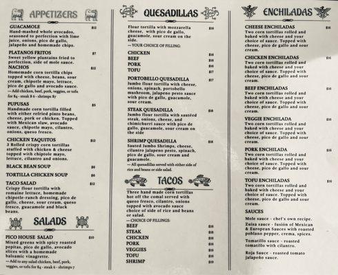 Menu circa 4/2021.