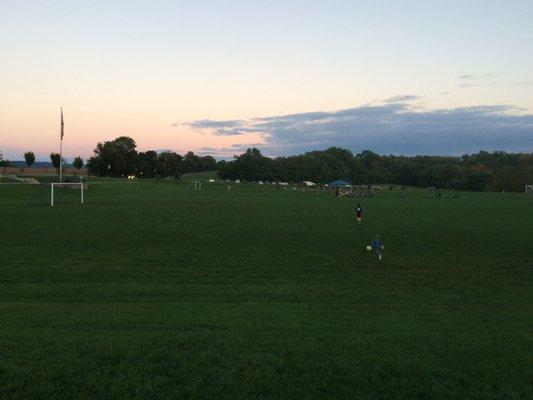 Soccer fields