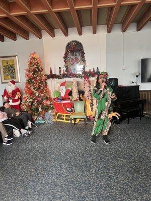 Entertainment at Portola Gardens is top notch! Thank you to the staff who give their hearts & talents to the residents!