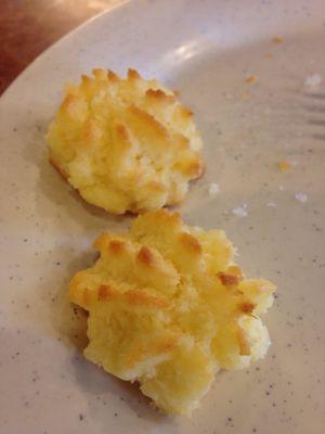 Coconut cookies! Eat one or five or six because they're good!