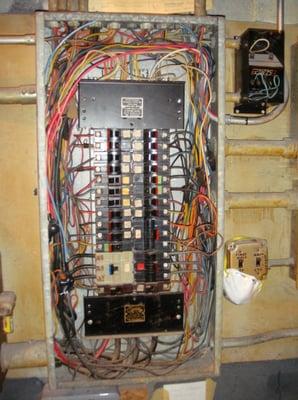 Federal Pacific Electric Panel.  Call for a free estimate if you have this type of panel!