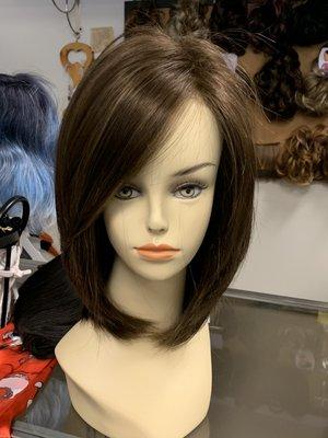 Elegant, realistic styles in full wigs for severe to total hair loss.