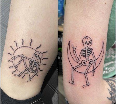 My friend and I's matching tattoos