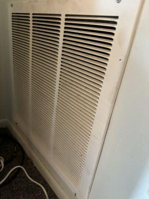 This is the vent yesterday, after it was cleaned out for the first time in YEARS only 2 months post cleaning