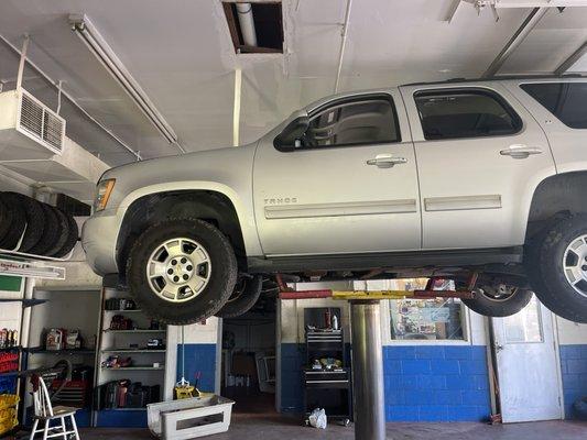 Working on a 2011 Chevy Tahoe