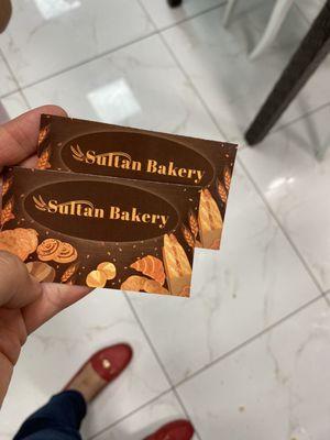 Bakery Card