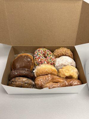 Dozen donuts