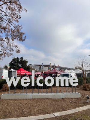 Entrance to the Farmers Market