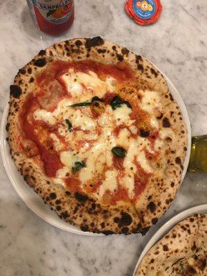 Margherita pizza