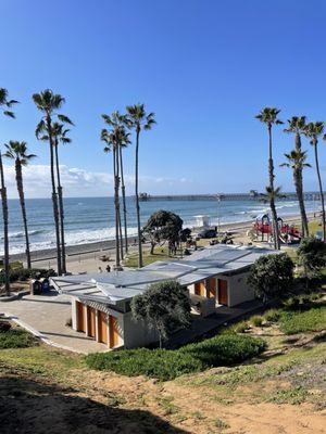 Tyler beach park down the street