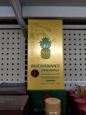 We have the pineapple Buchanan here