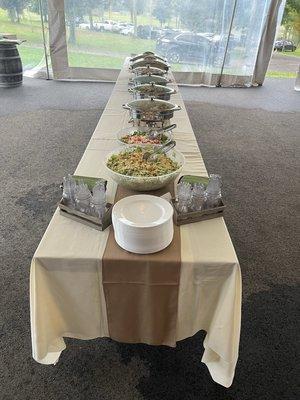 Wedding with Buffet Catering