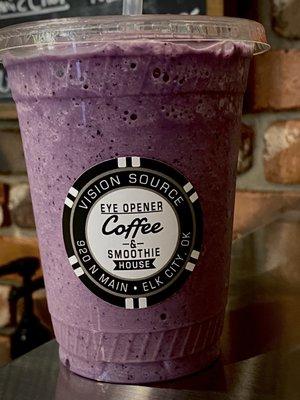 Blueberry smoothie