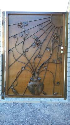 Custom Artistic Gates. Unique hand crafted