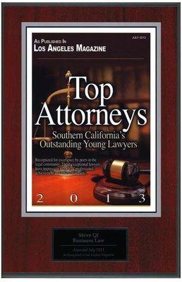 Top Attorneys by Pasadena Magazines, Pasadena Magazine. Top Attorney Southern California's Outstanding Lawyers, Los Angeles Magazine.