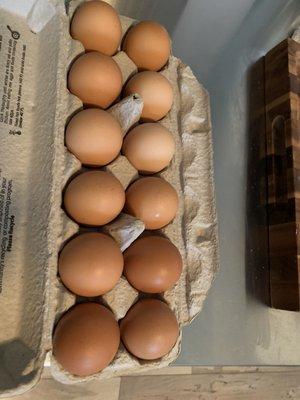 Pastured eggs