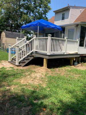 My new Deck by Smallwood renovation.