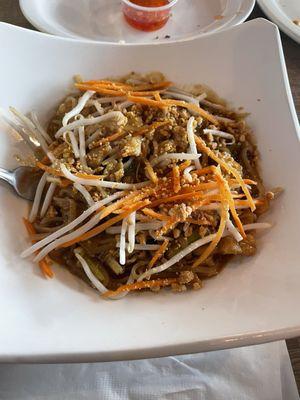 Chicken pad thai