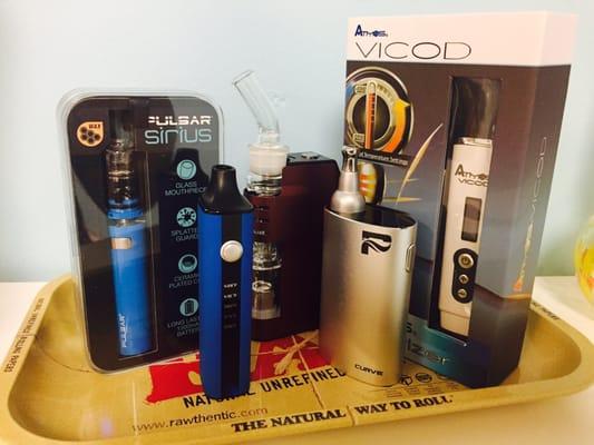 Next generation vaporizers of all types and colors