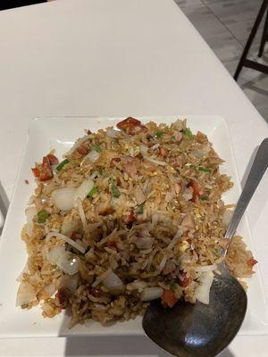 Pork fried rice